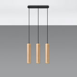 Pendant lamp wood Lino Skandinavisk Design GU10 Carvallo