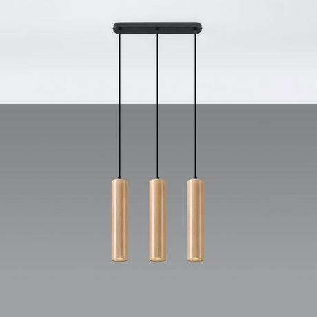 Pendant lamp wood Lino Skandinavisk Design GU10 Carvallo