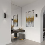 Penne Svart Aluminium Vägglampa - Minimalistisk G9 LED Lampa - 10x12x20 cm Carvallo