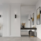 Penne Svart Aluminium Vägglampa - Minimalistisk G9 LED Lampa - 10x12x20 cm Carvallo