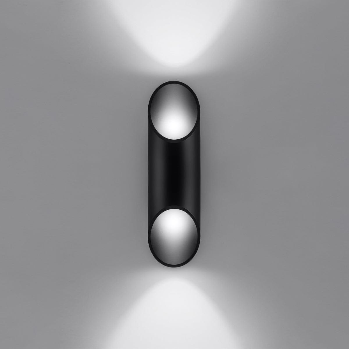 Penne Svart Aluminium Vägglampa - Minimalistisk G9 LED Lampa - 10x12x30 cm Carvallo