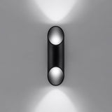 Penne Svart Aluminium Vägglampa - Minimalistisk G9 LED Lampa - 10x12x30 cm Carvallo