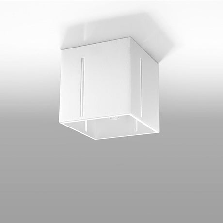 PIXAR Taklampa - Vit - Modern Aluminiumdesign - Perforerad Skärm - Utbytbart G9-lampa - Futuristisk Belysning - Lätt Väggmontering Carvallo