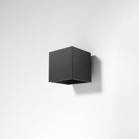 Quad Black Wall Lamp - G9 Light - Aluminum - Modern Stil - 10x12 cm Carvallo