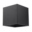 Quad Black Wall Lamp - G9 Light - Aluminum - Modern Stil - 10x12 cm Carvallo