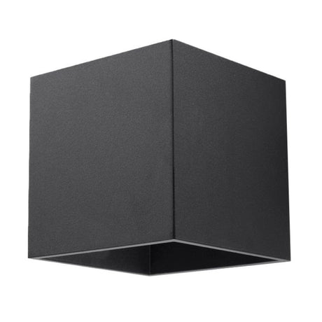 Quad Black Wall Lamp - G9 Light - Aluminum - Modern Stil - 10x12 cm Carvallo