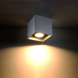 Quad Gray Aluminum Taklampa - Modern Stil - Justerbar Belysning - LED Kompatibel Carvallo