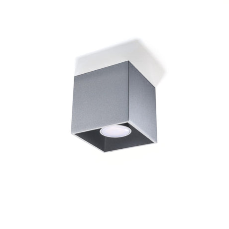 Quad Gray Aluminum Taklampa - Modern Stil - Justerbar Belysning - LED Kompatibel Carvallo