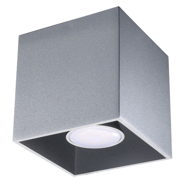 Quad Gray Aluminum Taklampa - Modern Stil - Justerbar Belysning - LED Kompatibel Carvallo