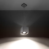 Quad Gray Ceiling Lamp - GU10 Light - Sleek Aluminum Design - 10x110 cm Carvallo