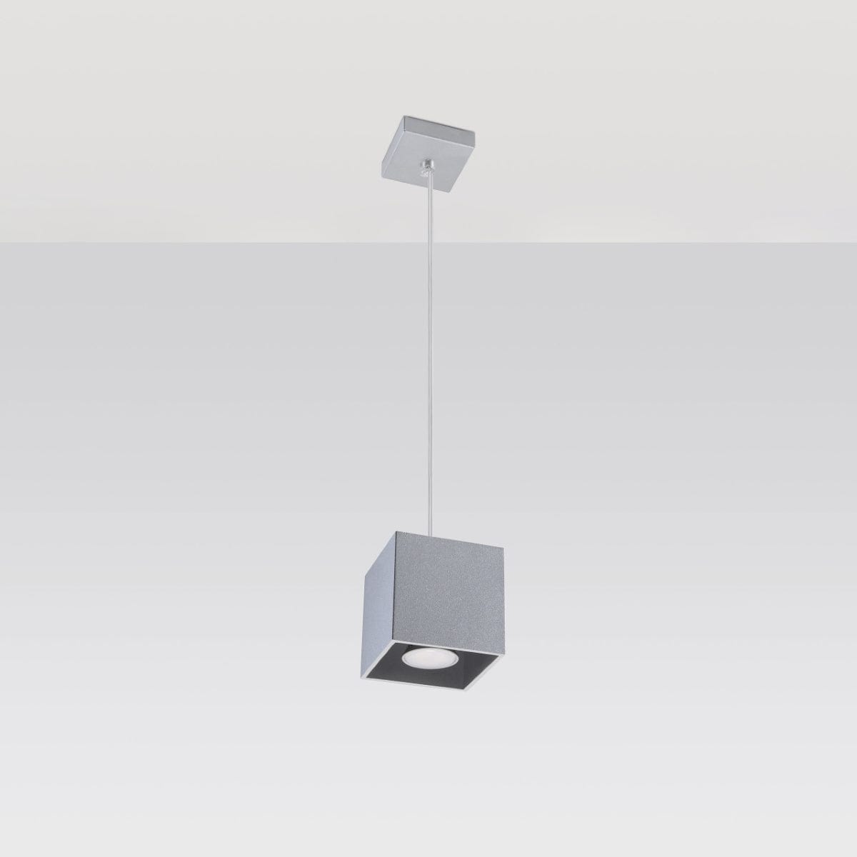 Quad Gray Ceiling Lamp - GU10 Light - Sleek Aluminum Design - 10x110 cm Carvallo
