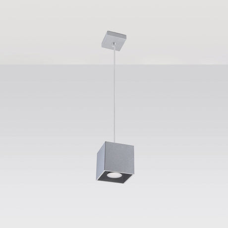 Quad Gray Ceiling Lamp - GU10 Light - Sleek Aluminum Design - 10x110 cm Carvallo