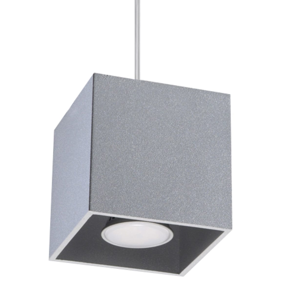Quad Gray Ceiling Lamp - GU10 Light - Sleek Aluminum Design - 10x110 cm Carvallo