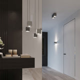Quad Gray Vägglampa - G9 Ljus - Aluminium - Modern Stil - 10x12 cm Carvallo