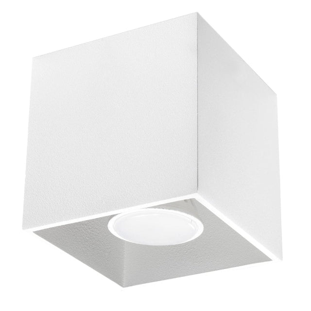 Quad Vit Aluminium Taklampa - Modern - Justerbar LED belysning - Stilren design Carvallo