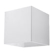 Quad White Wall Lamp - G9 Ljus - Aluminium - Modern Design - 10x12 cm Carvallo