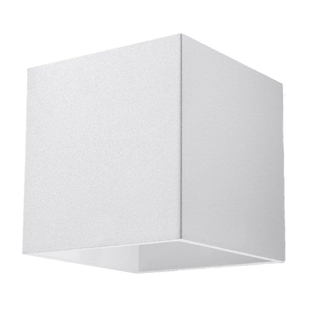 Quad White Wall Lamp - G9 Ljus - Aluminium - Modern Design - 10x12 cm Carvallo