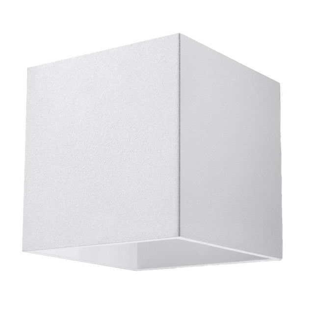 Quad White Wall Lamp - G9 Ljus - Aluminium - Modern Design - 10x12 cm Carvallo