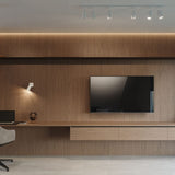 Ring 3-Ljus Justerbar Spotlight - Modern Stål Taklampa - Vit - 45x6x16 cm Carvallo