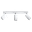 Ring 3-Ljus Justerbar Spotlight - Modern Stål Taklampa - Vit - 45x6x16 cm Carvallo