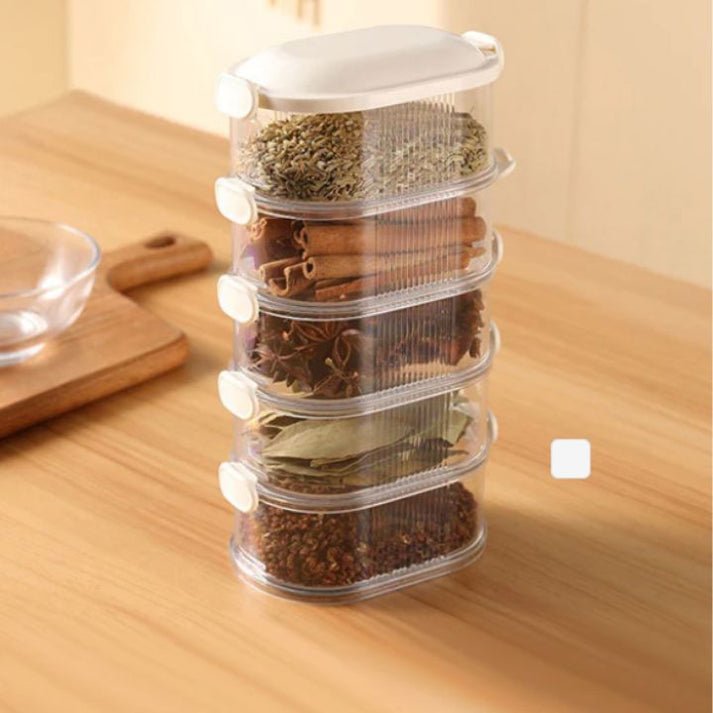 Carvallo | SpiceTower - Stapelbar Multi-Layer Kryddbox Carvallo