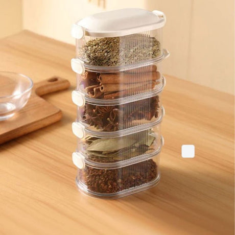 Carvallo | SpiceTower - Stapelbar Multi-Layer Kryddbox Carvallo