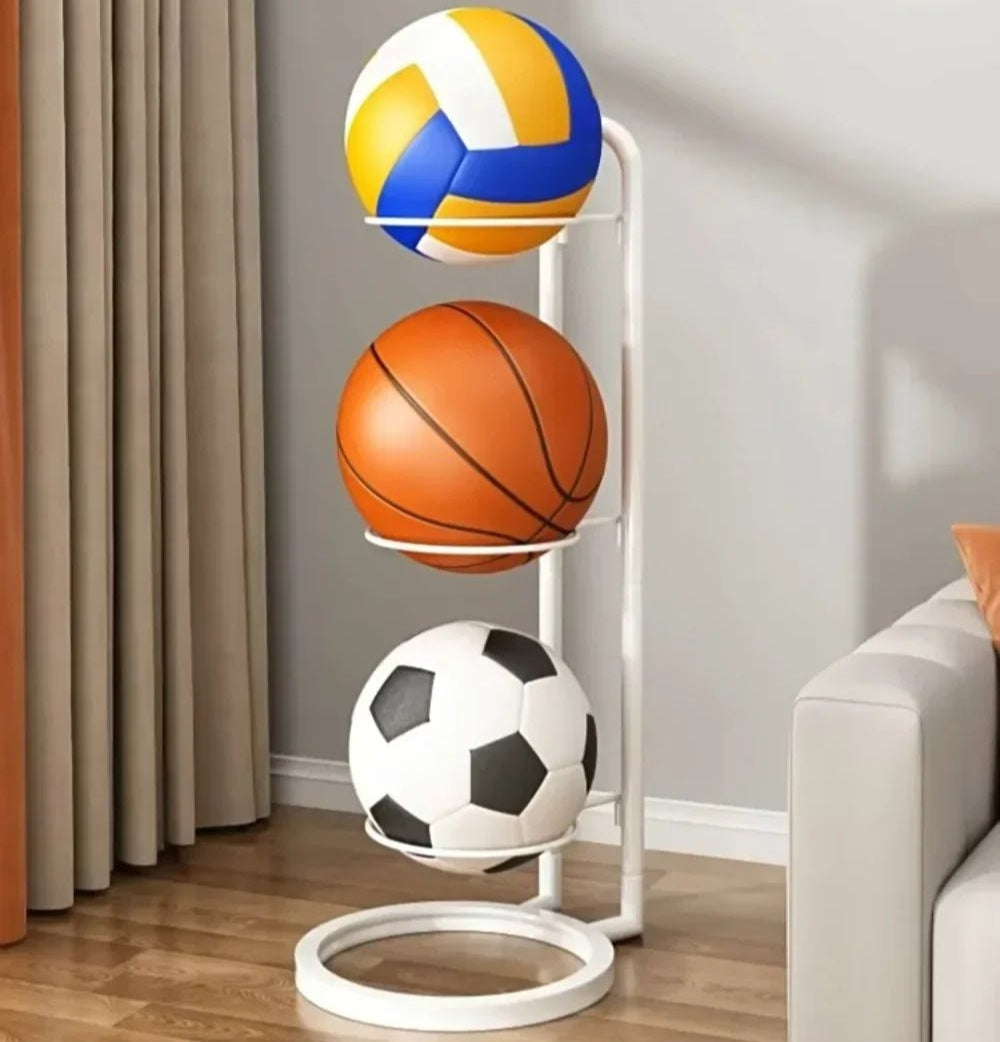 Carvallo - Elegant och avtagbar arrangör för förvaring av sportbollar Carvallo