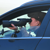 Carvallo – Zoomspottinghuvud med 25–75x förstoring och bred 60 mm lins Carvallo