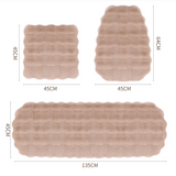 Carvallo - Lyxig Förstärkt Pläden Bilsäteskudde Set Carvallo