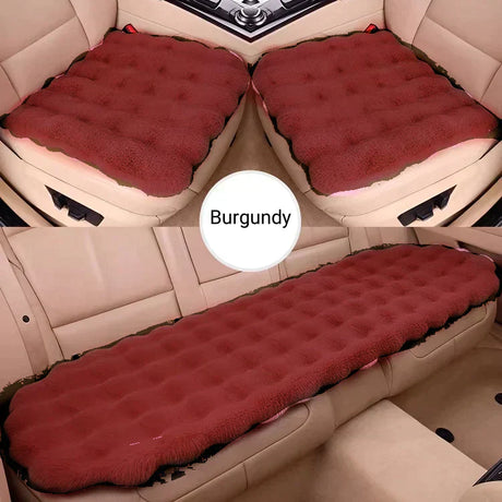 Carvallo - Lyxig Förstärkt Pläden Bilsäteskudde Set Carvallo