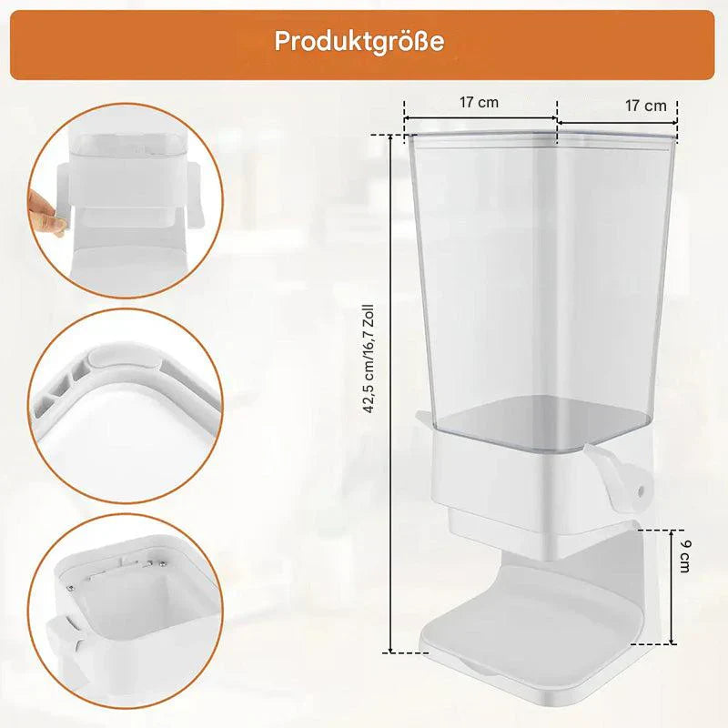 Vertikal livsmedelsdispenser Carvallo