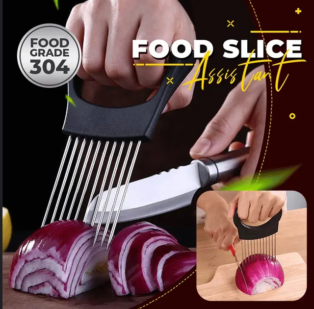 Rostfritt stålskärare – Precisionsskärverktyg för lök, tomater och grönsaker MILA Sverige