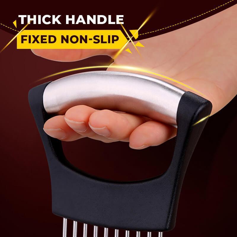 Rostfritt stålskärare – Precisionsskärverktyg för lök, tomater och grönsaker MILA Sverige