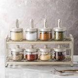 Justerbar kryddburk – lufttät dispenser med integrerad sked för enkel mätning MILA Sverige