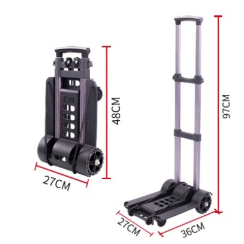Carvallo Fold – Stark vid bärande, liten vid förvaring Carvallo