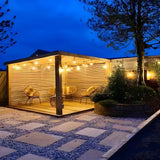 CozyDrape Light - Vattentålig LED-ljusslinga för utomhusbruk Carvallo