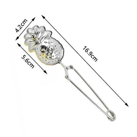 Carvallo - Rostfritt stål te-filter med lång stjälk Carvallo