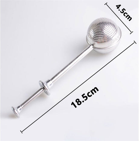 Carvallo - Rostfritt stål te-filter med lång stjälk Carvallo