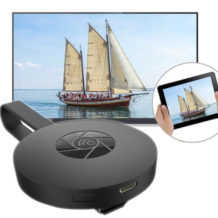 Carvallo HDMI-streamer VisionCast One | Full HD 1080P | Trådlös & Plug-and-Play | För filmer, presentationer & gaming Carvallo