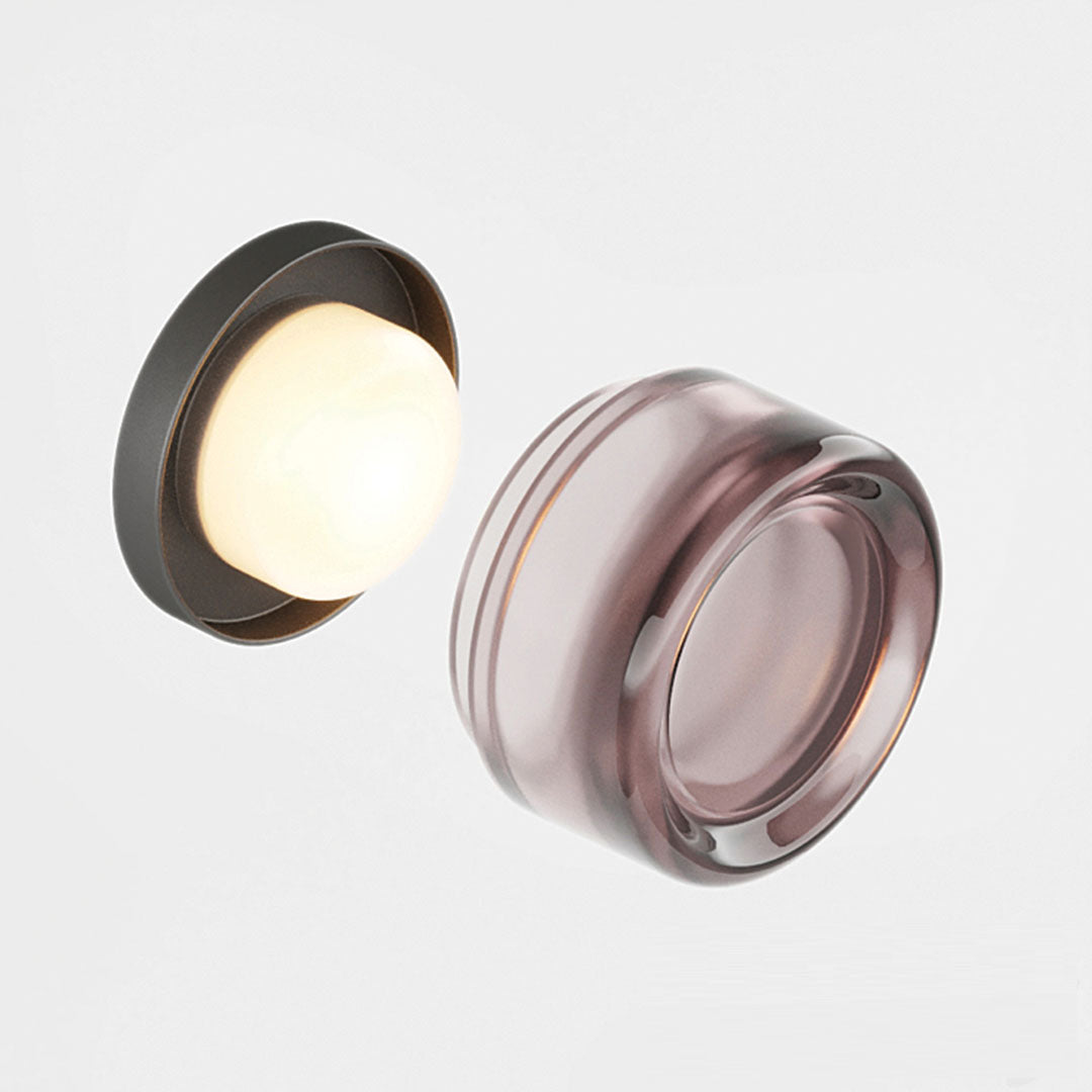Vägglampa Modern LED Rund Akrylarmatur Carvallo