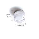 Vägglampa Modern LED Rund Akrylarmatur Carvallo