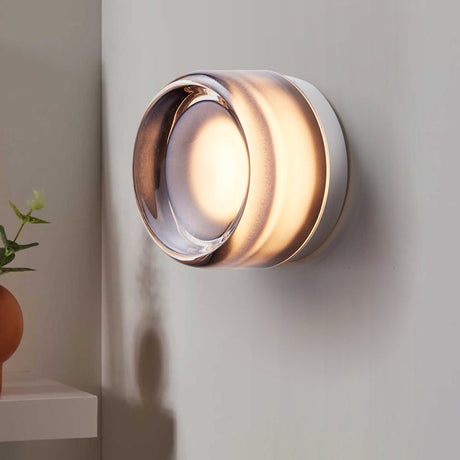 Vägglampa Modern LED Rund Akrylarmatur Carvallo