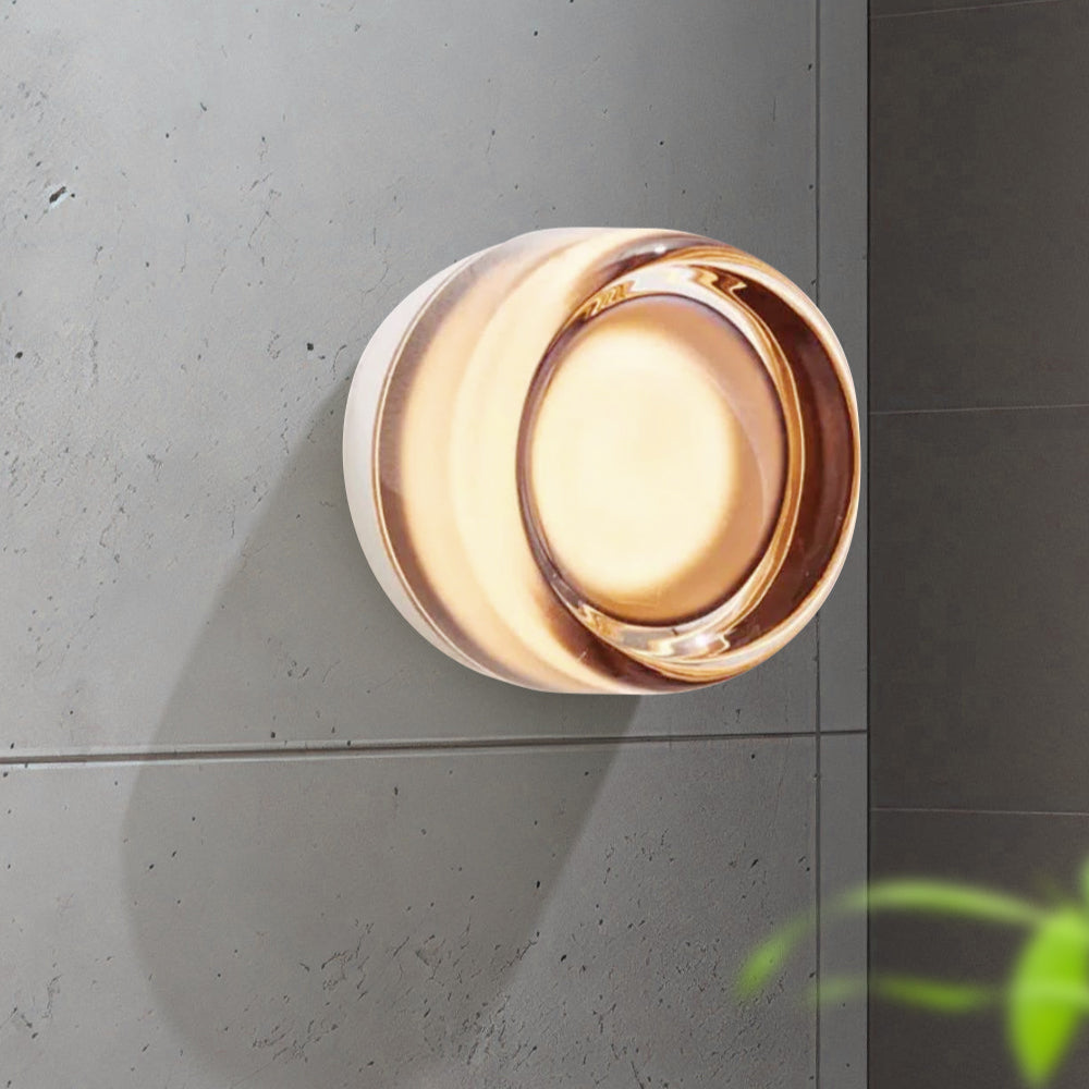 Vägglampa Modern LED Rund Akrylarmatur Carvallo