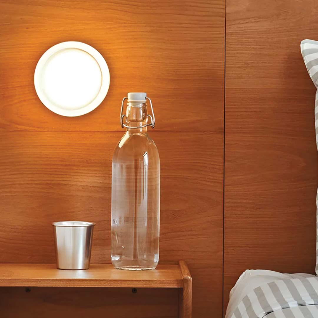 Vägglampa Modern LED Rund Akrylarmatur Carvallo