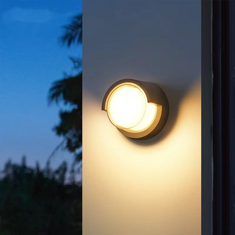 Utomhus vägglampa vattentät rörelsesensor LED Carvallo