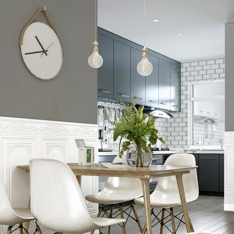 Väggpaneler Vinyl 3D Stick och Klistra Carvallo