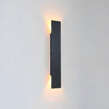 Utomhusvägglampa med modern vattentät design Carvallo