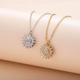 Spinning Sunflower Halsband