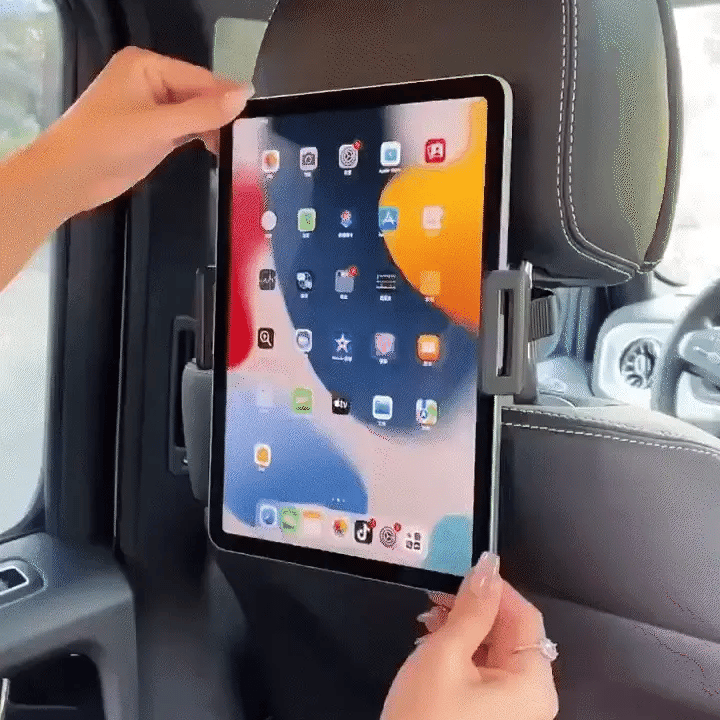 Luxora Tablethållare för bilsätets huvudstöd - 360° rotation Carvallo