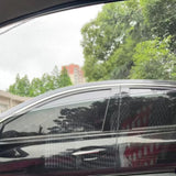 Carvallo 2-pack bilmyggnät & solskydd | UV- & insektskydd för sidofönster | Fällbart & andningsbart Carvallo